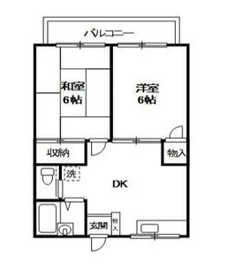 神奈川県川崎市高津区久末【アパート】の間取り