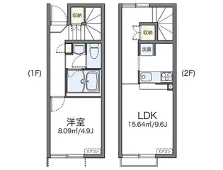 岡山県総社市駅南2【一戸建】の間取り