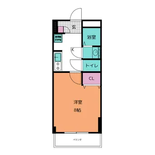 ライフパーク・アレイ【3階】の間取り