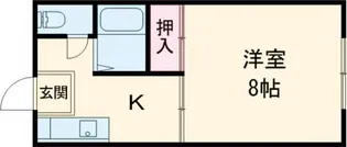 1Kの間取り画像