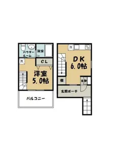 東京都中野区東中野2【マンション】の間取り