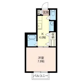 グランシード柳沢【1階】の間取り
