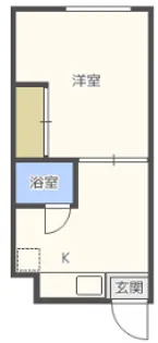 オーリン6号ビル【1階】の間取り