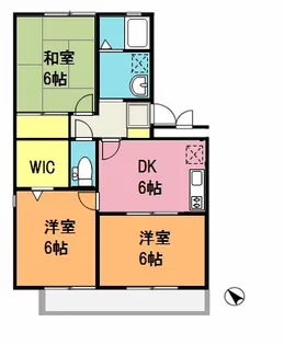 パルテール【3階】の間取り