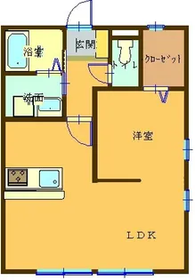 ルミナス【1階】の間取り