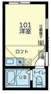 クレストコート横浜【1階】の間取り