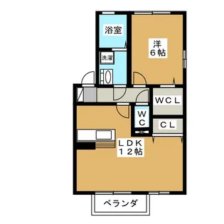 シンセリティ【2階】の間取り