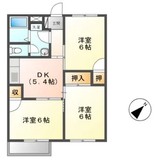 サニーヒルゴン【2階】の間取り