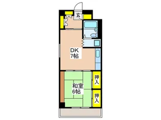 上大岡コンフィーネ斉藤【4階】の間取り