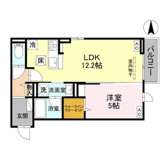 DR相木KALP【1階】の間取り