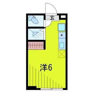 Glanz綾瀬【1階】の間取り