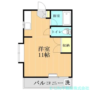 メゾン・ド・ソフィア尾ノ上【2階】の間取り