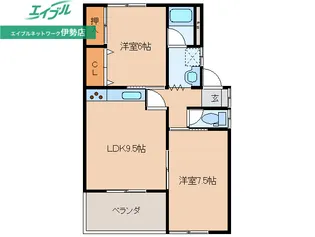 やまびこ 3【1階】の間取り