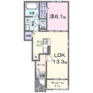 福岡県糟屋郡宇美町宇美東2【アパート】の間取り