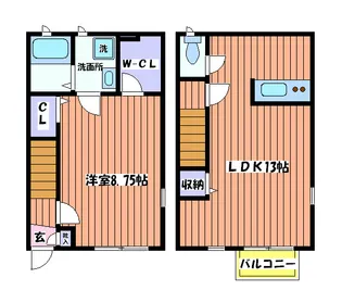 コンフォートの間取り