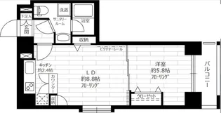 東京都台東区鳥越1【マンション】の間取り