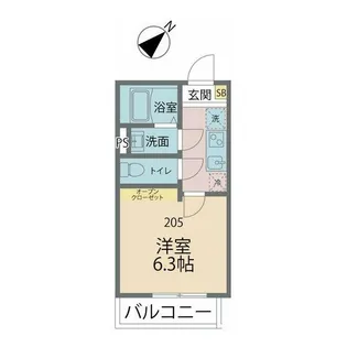 カインドネス相模が丘【2階】の間取り