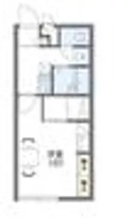 レオパレスソナタ【1階】の間取り