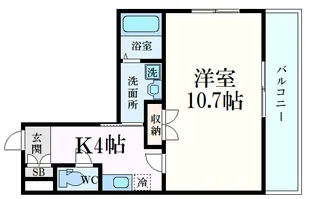 第29やたがいビル【6階】の間取り