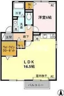 セジュール円城寺 A【2階】の間取り