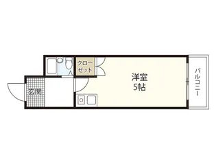コート上東雲【3階】の間取り