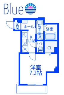 クレール辻堂【1階】の間取り