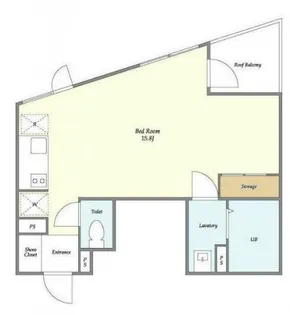 東京都品川区小山台1【マンション】の間取り
