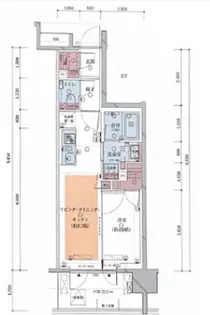 プレシス東京三ノ輪【5階】の間取り