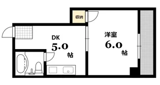 Lafort 並木【4階】の間取り