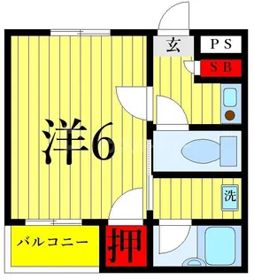 プレシャス西葛西【3階】の間取り