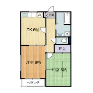 メープルアイ【2階】の間取り