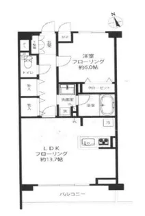 東京都新宿区大久保2【マンション】の間取り
