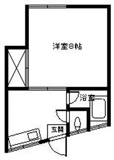 小野アパート【1階】の間取り