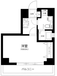 LE-LION清澄白河【6階】の間取り