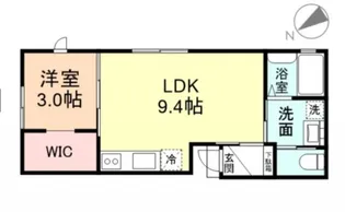 chatonIII【2階】の間取り