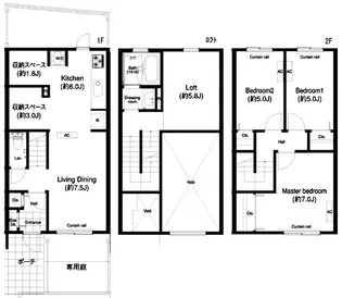 神奈川県横浜市都筑区中川4【一戸建】の間取り