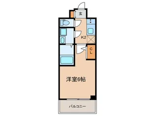 エスリード神戸大倉山ヒルズ【10階】の間取り