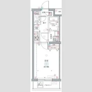 クレヴィスタ立石II【4階】の間取り