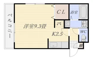MC DESIGN BLDG UEARATA【3階】の間取り