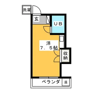 DIAPALACE扇田【2階】の間取り