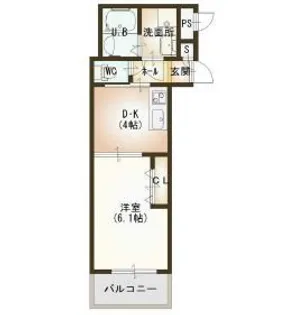 アーキビルド【3階】の間取り