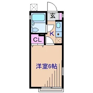 エスポワール2【1階】の間取り