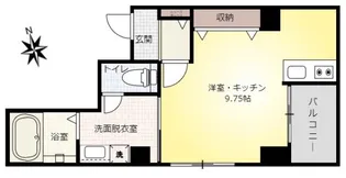 キクヤビルディング【6階】の間取り