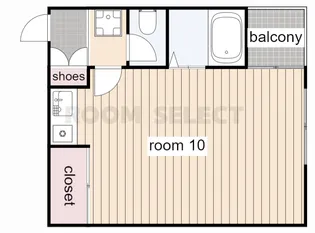 ヴィレドソレイユ【4階】の間取り