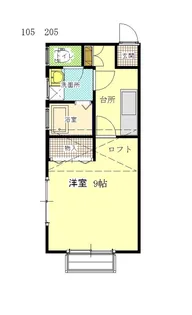 サウスガーデン【1階】の間取り