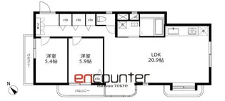 J-STAGE高円寺【3階】の間取り