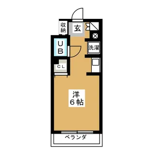 ▲エスタ梅ヶ丘【1階】の間取り