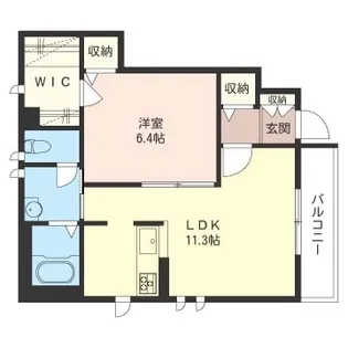 HAPPINESS【1階】の間取り