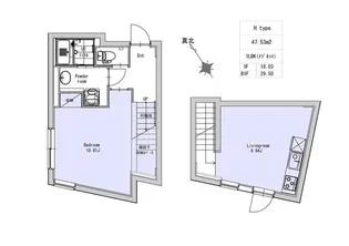 EXAM自由が丘【1階】の間取り