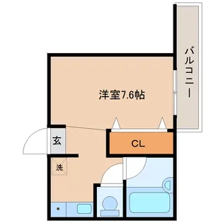 ホワイトメゾン山久【4階】の間取り